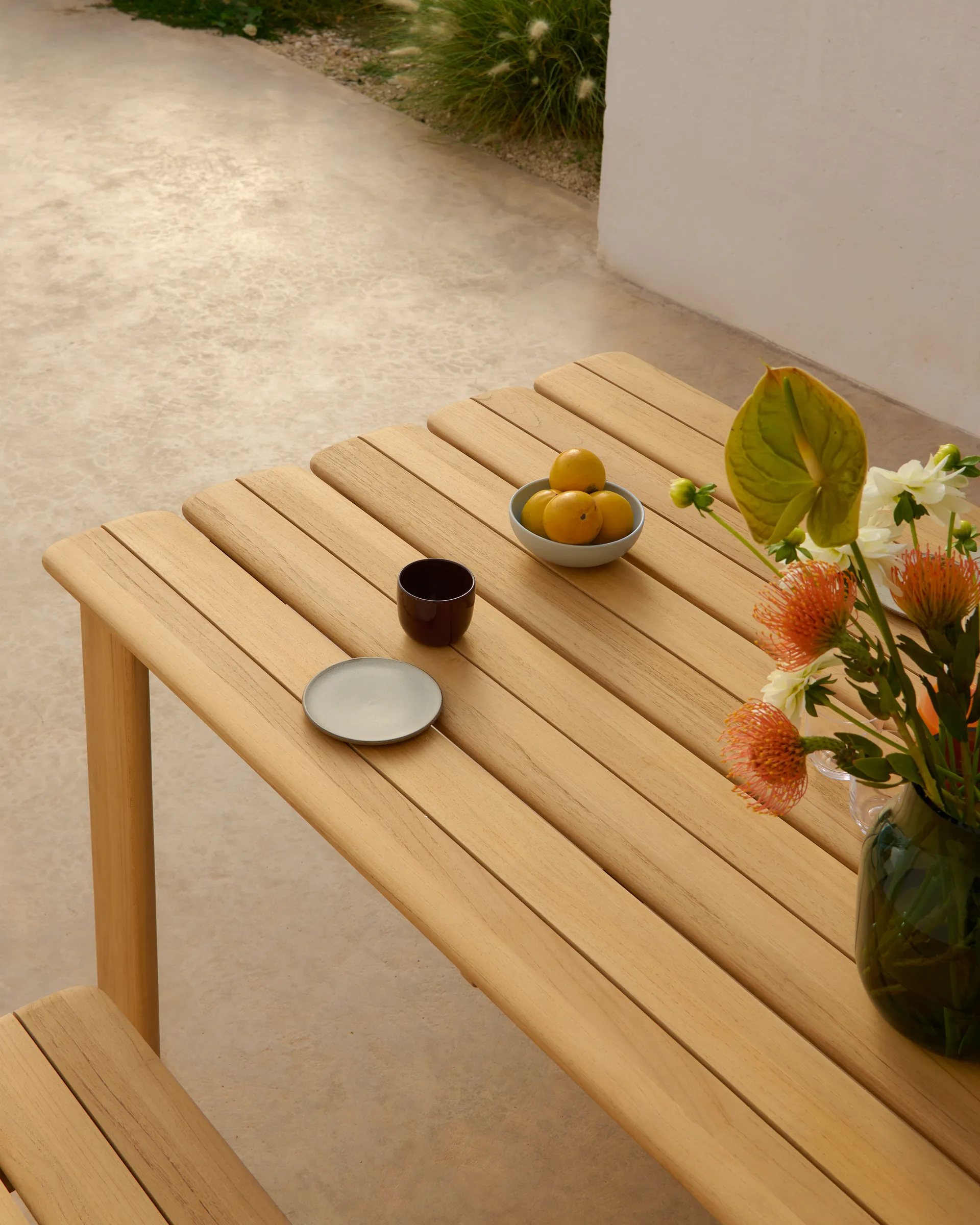 Assemble bord, Teak, 220x92 cm Muuto