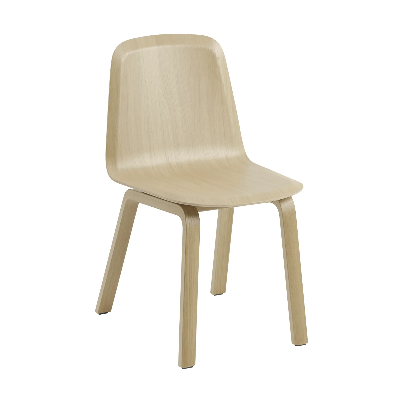 Brink Chair Wood Base stol, Ek Muuto