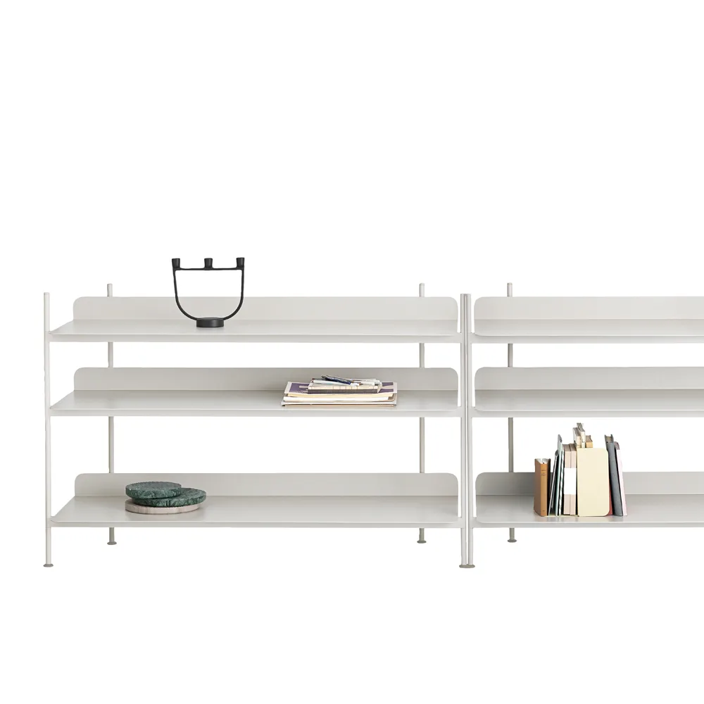 Compile configuration 1 hyllsystem, Grey Muuto