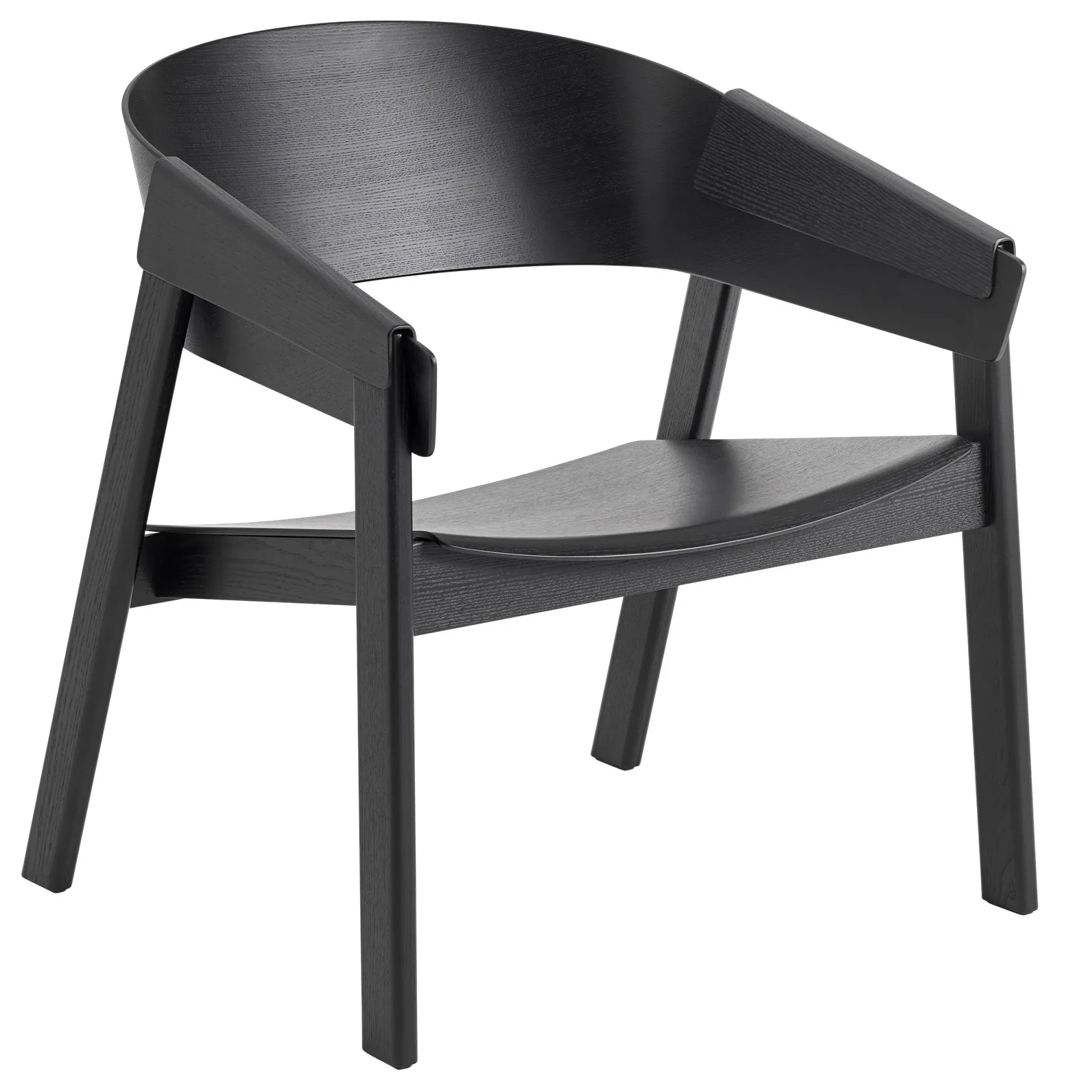 Cover lounge chair, Black Muuto