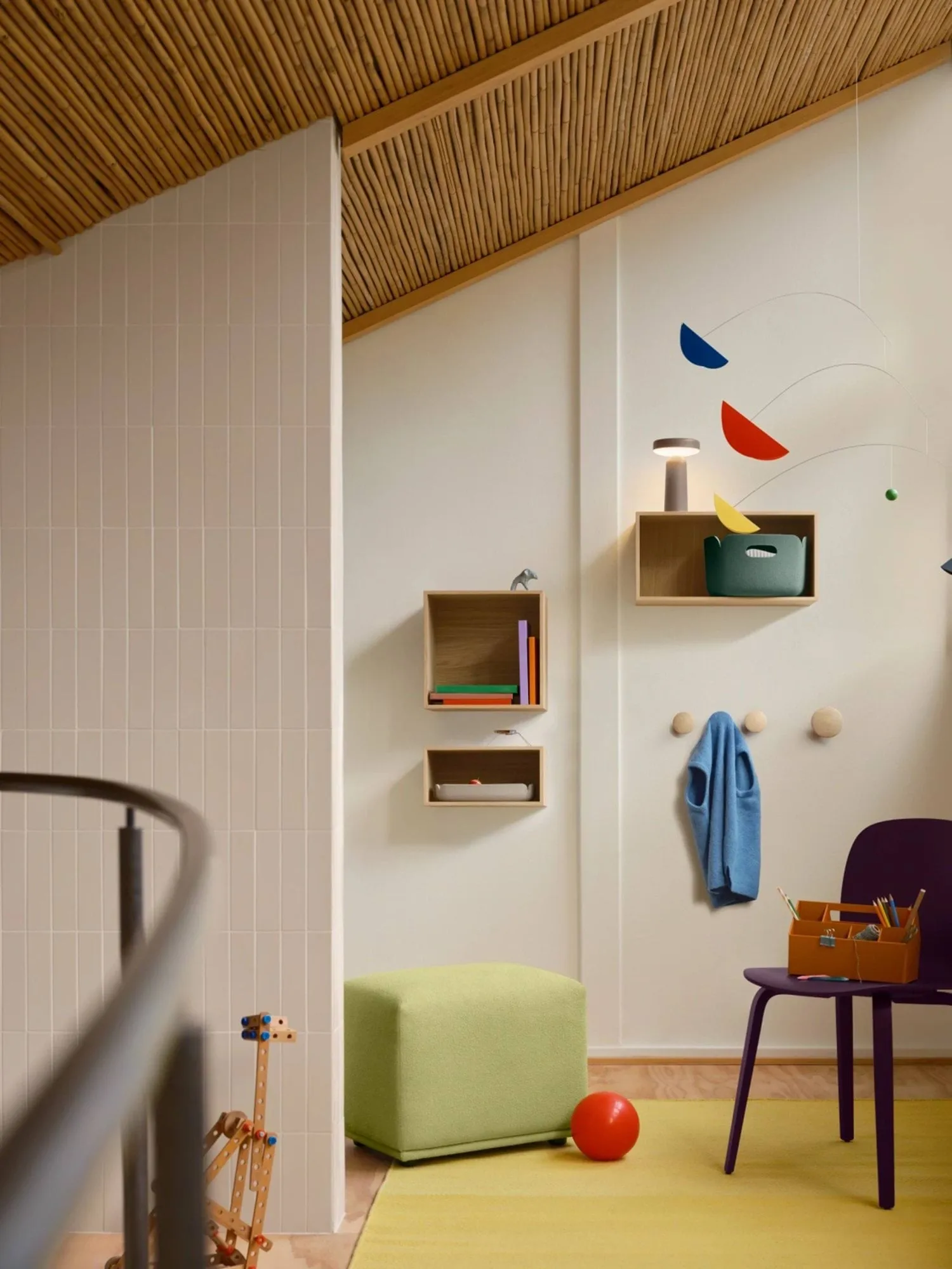 Dots Wood 5-pack, Oak Muuto