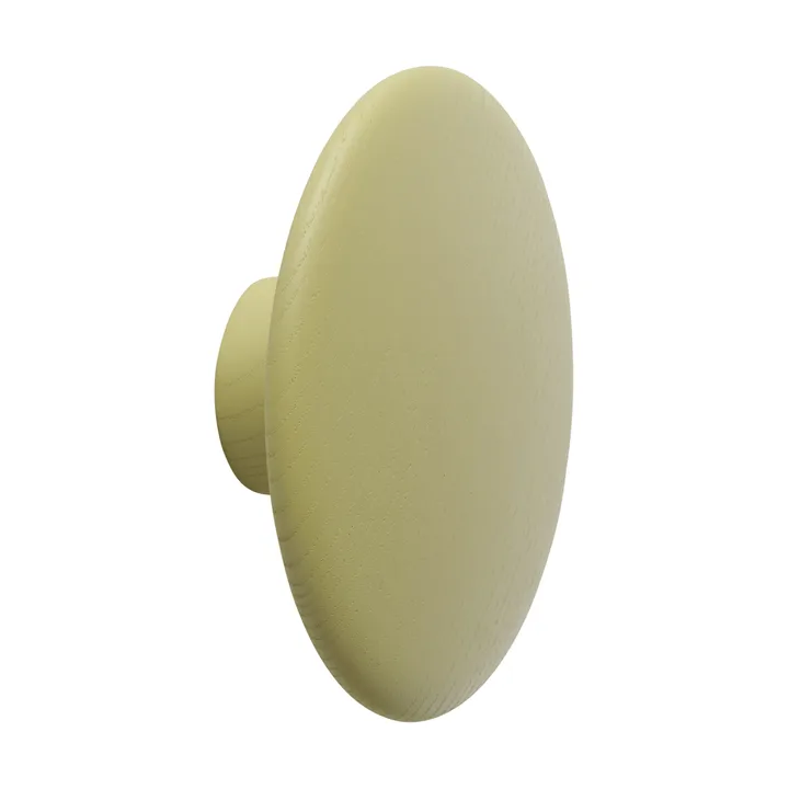 Dots Wood klädkrok - Light olive, Ø13 cm - Muuto
