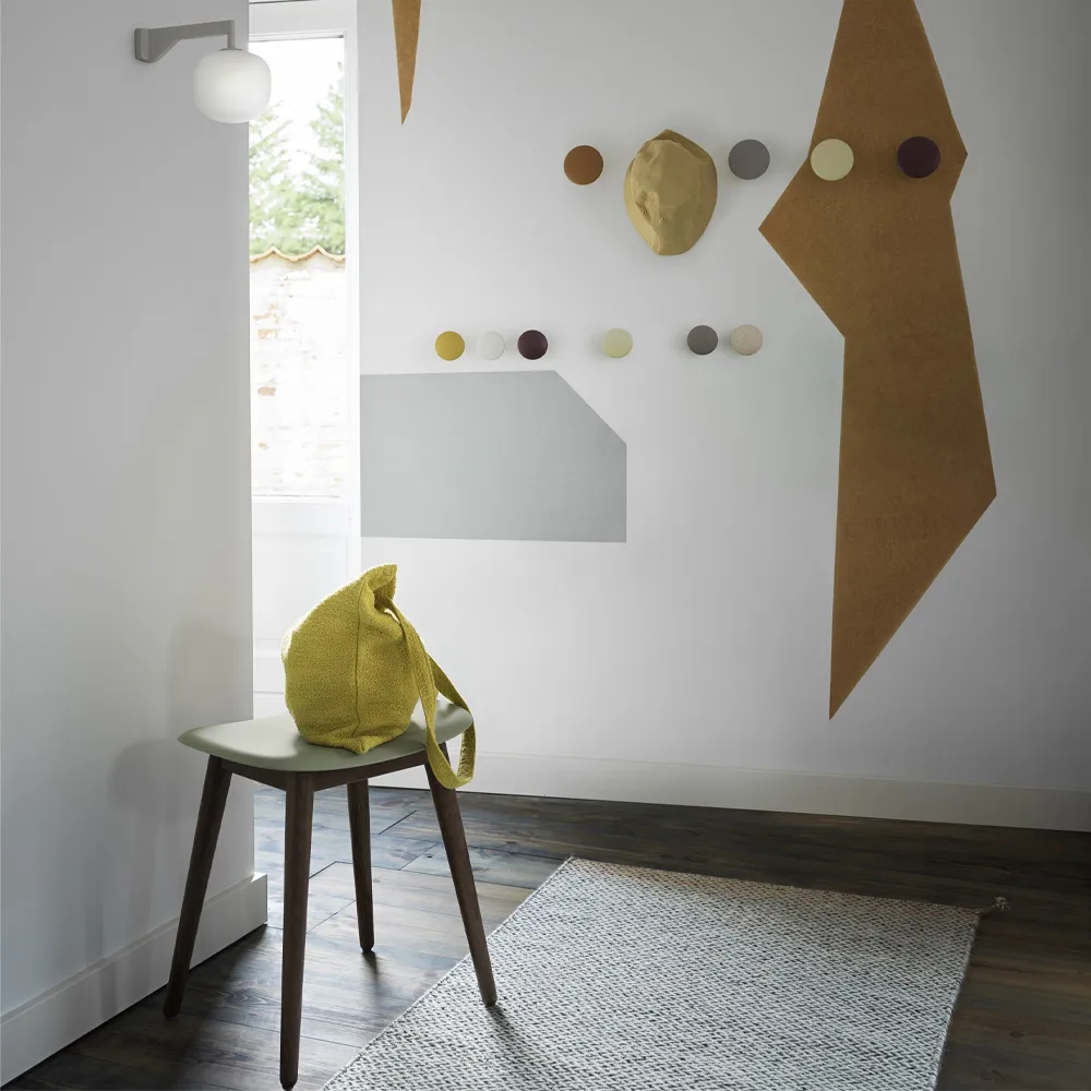 Fiber pall, natural white, ekben Muuto