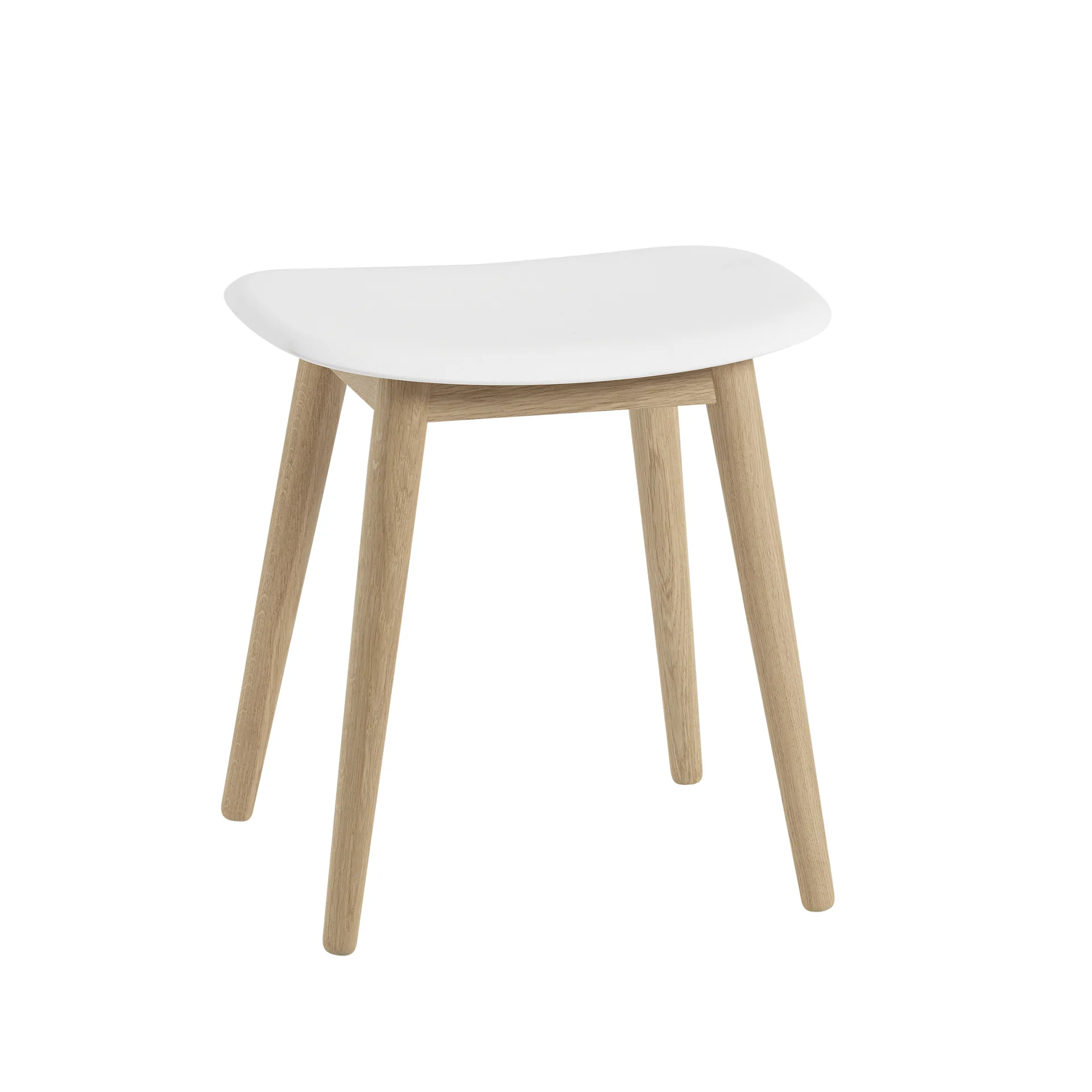 Fiber pall, natural white, ekben Muuto