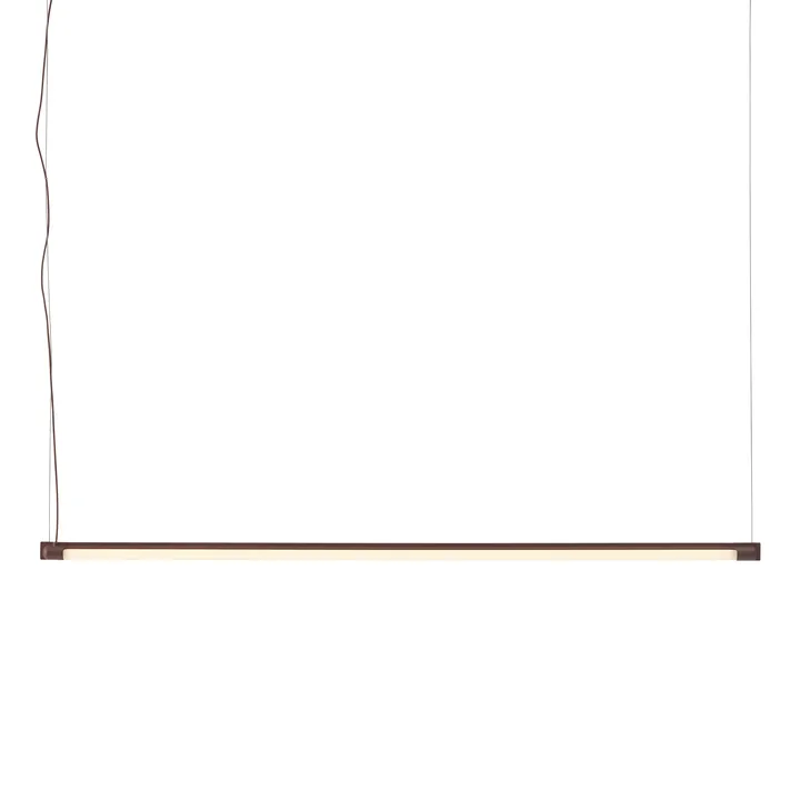Fine Suspension Lamp 120 cm - Deep Red - Muuto