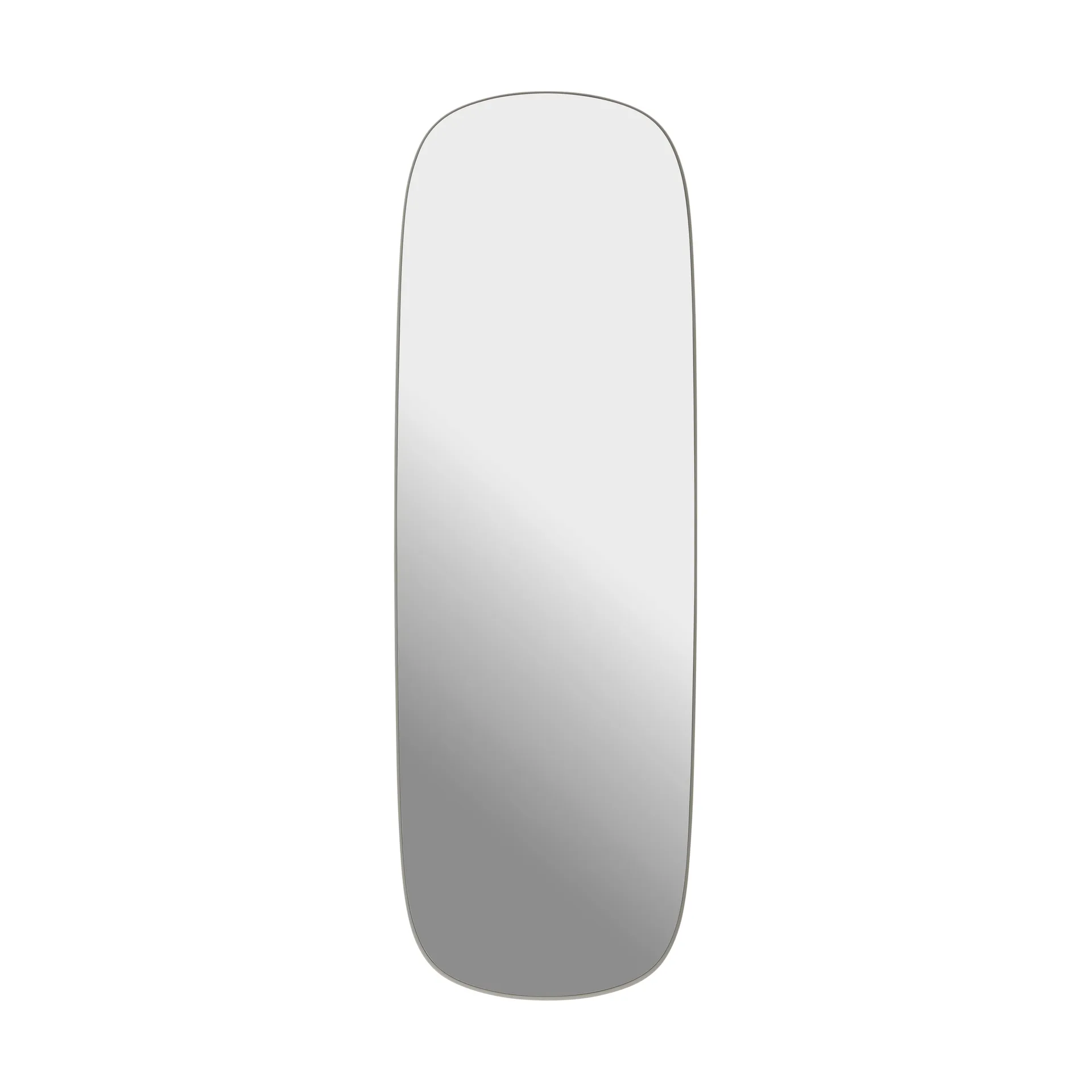 Framed spegel, Grey-clear, 150x50 cm Muuto