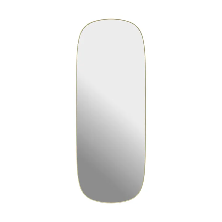 Framed spegel - Light yellow-clear, 118x44,5 cm - Muuto