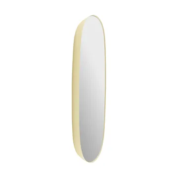 Framed spegel - Light yellow-clear, 59x44 cm - Muuto