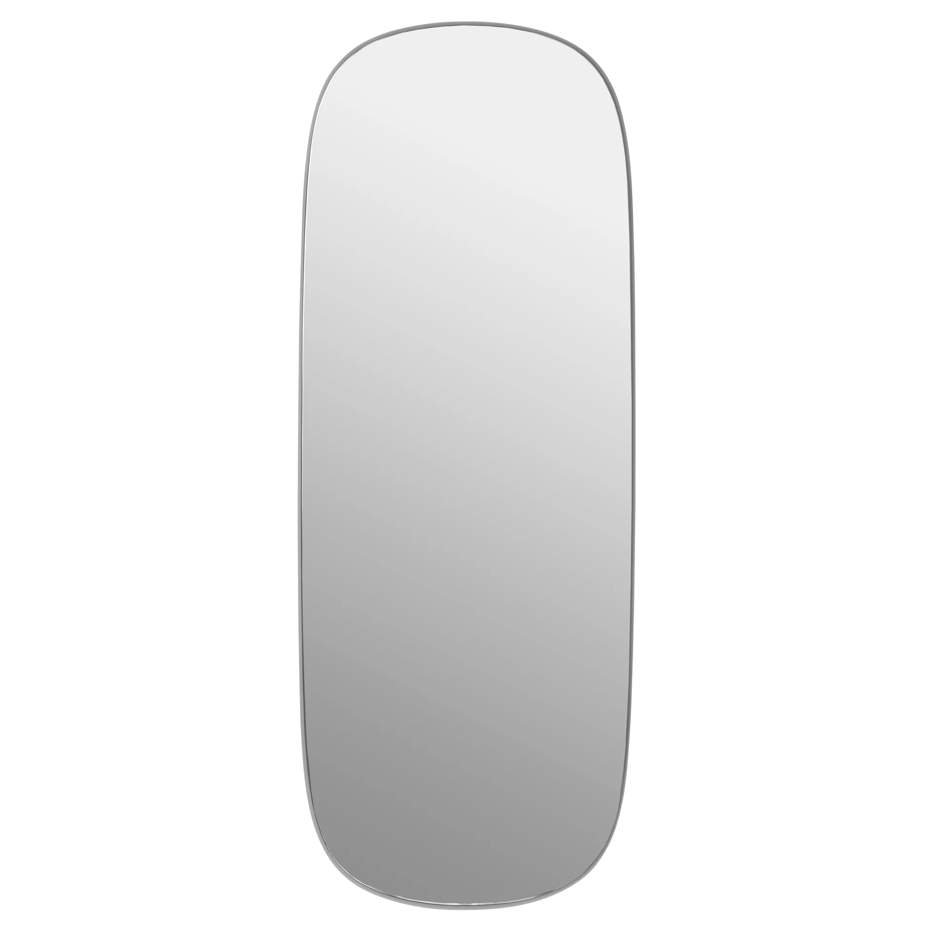 Framed spegel stor, Grey-clear, 118x44,5 cm Muuto