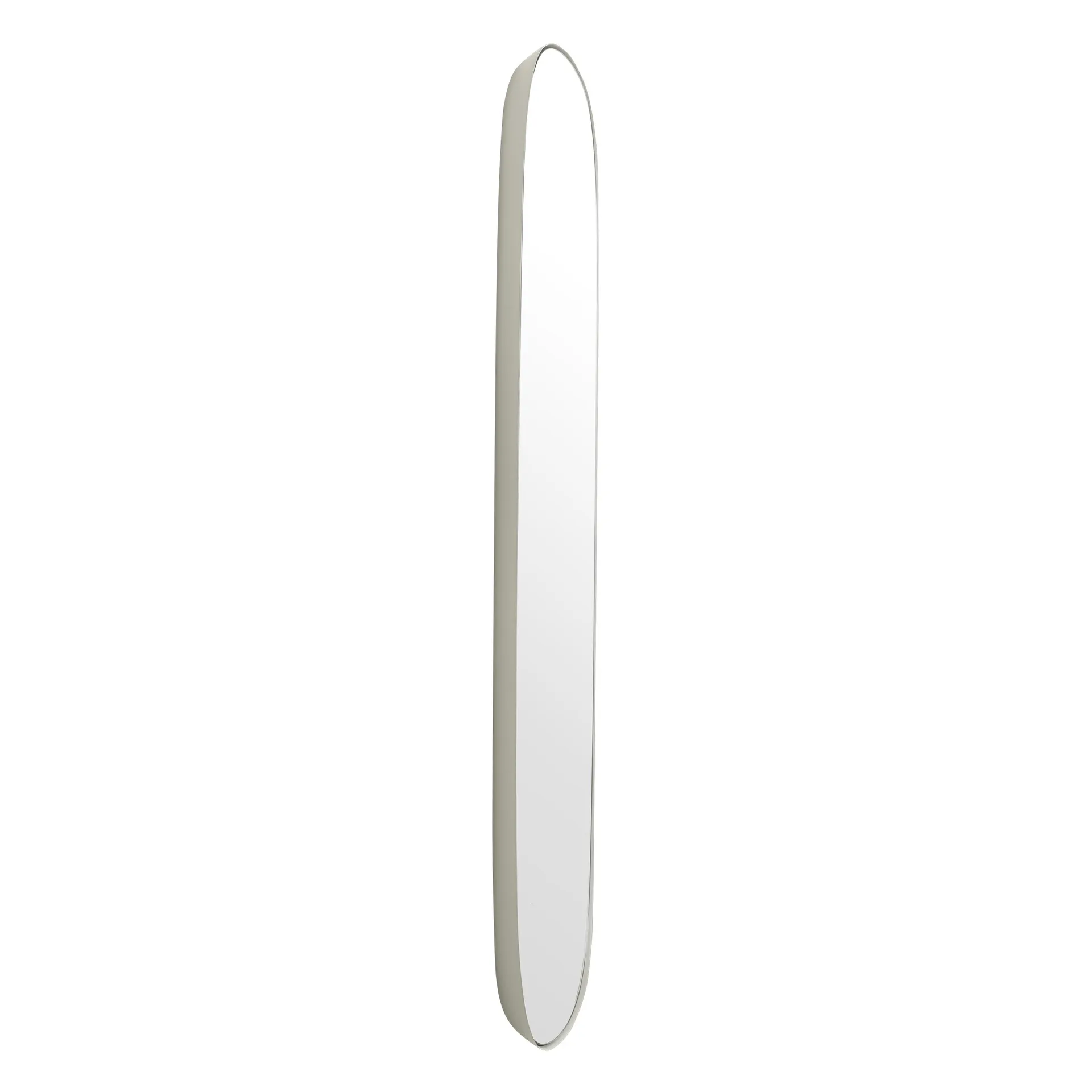 Framed spegel stor, Grey-clear, 118x44,5 cm Muuto