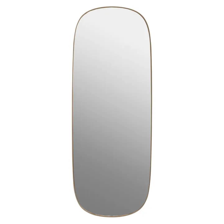 Framed spegel stor - Rose-clear, 118x44,5 - Muuto