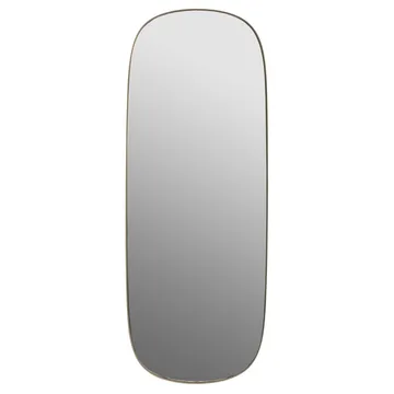 Framed spegel stor - Taupe-clear, 118x44,5 - Muuto