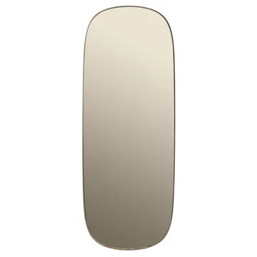 Framed spegel stor - Taupe-taupe, 118x44,5 - Muuto