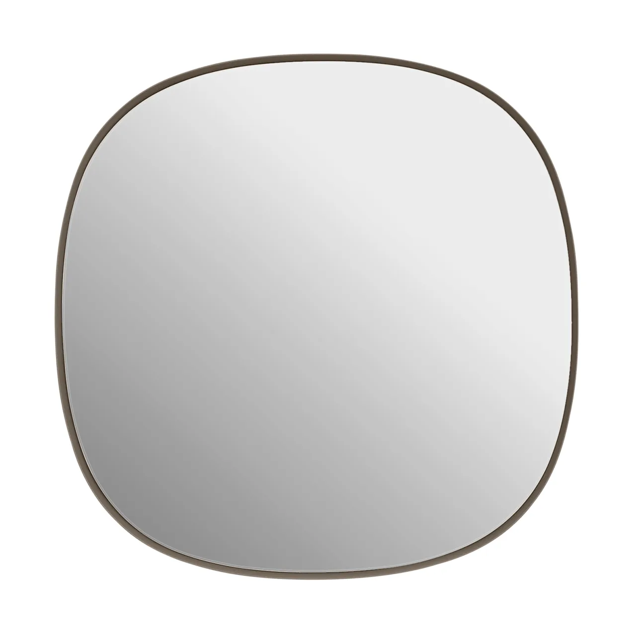 Framed spegel, Taupe-clear, 40x40 cm Muuto