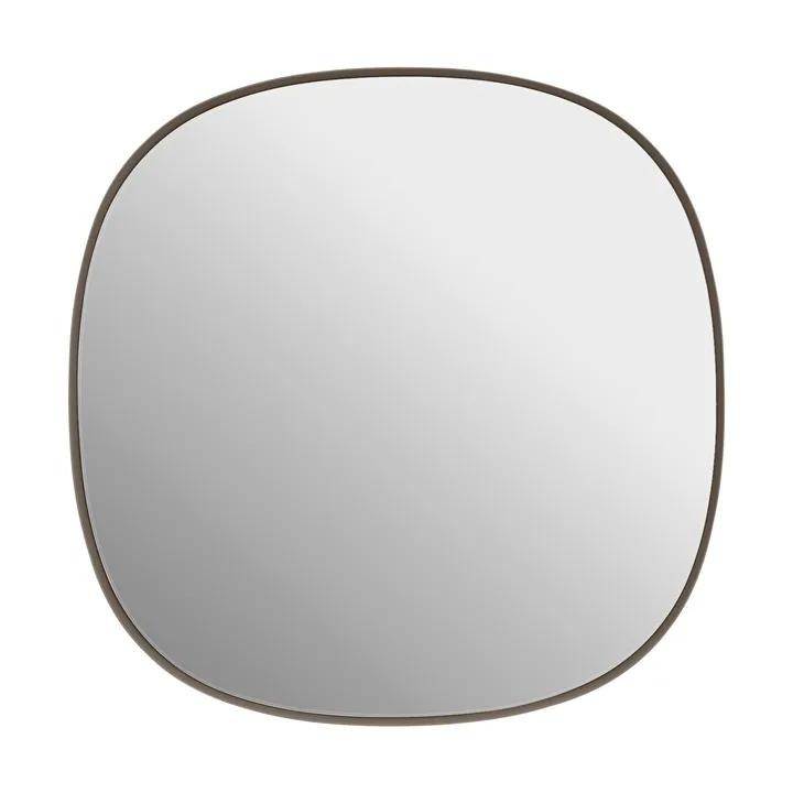 Framed spegel - Taupe-clear, 40x40 cm - Muuto