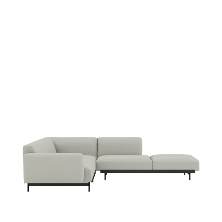 In Situ hörnsoffa configuration 3 - Clay 12-Configuration 3-Black - Muuto
