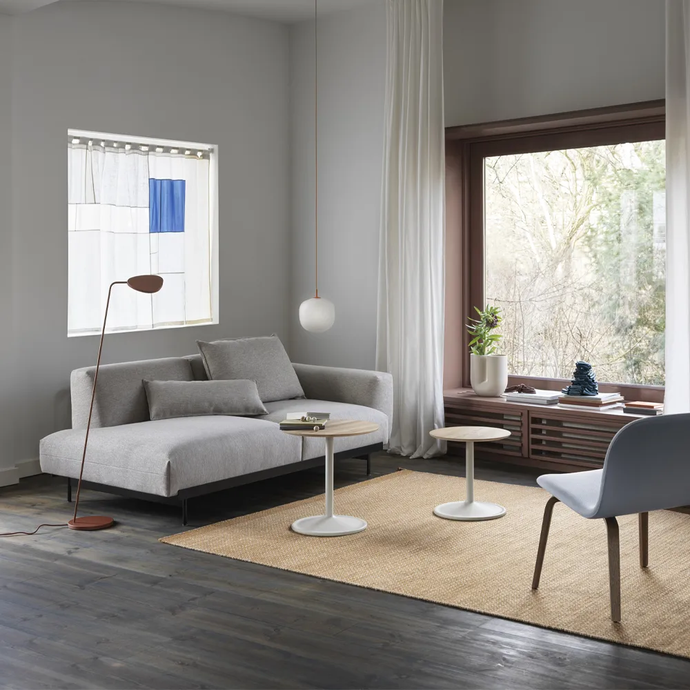 In Situ modulsoffa 2-sits configuration 3, Ocean 80-Black config 1 Muuto