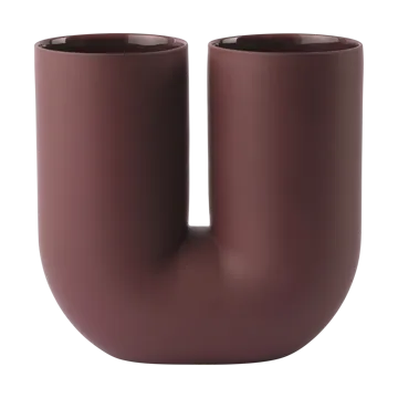 Kink vas 26 cm - Deep red - Muuto