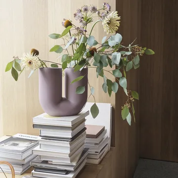 Kink vas 26 cm - Dusty lilac - Muuto