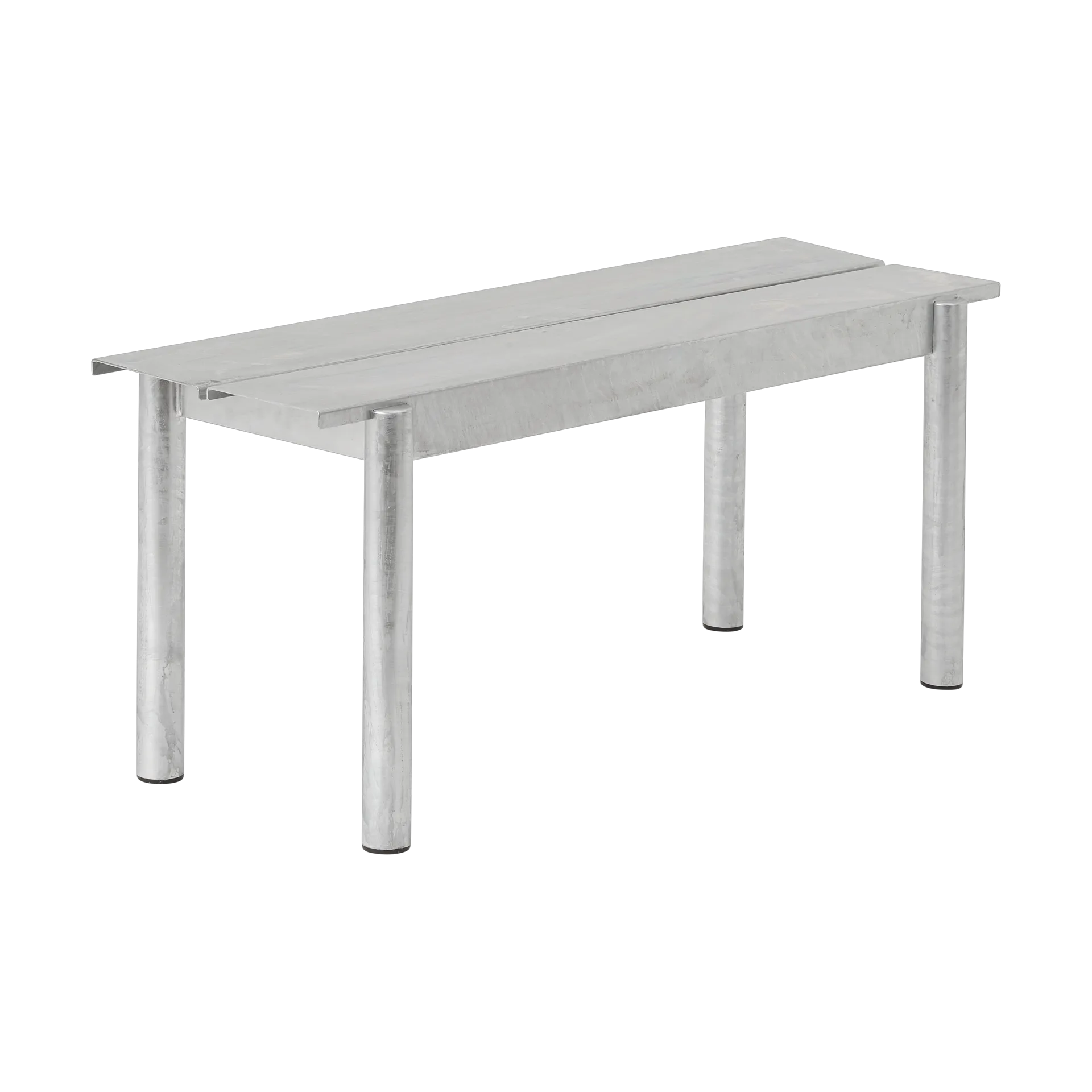 Linear steel bench bänk 110x34 cm, Warm galvanized steel Muuto