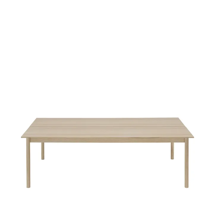 Linear System bord 142x240 cm - Oak veener-Oak - Muuto
