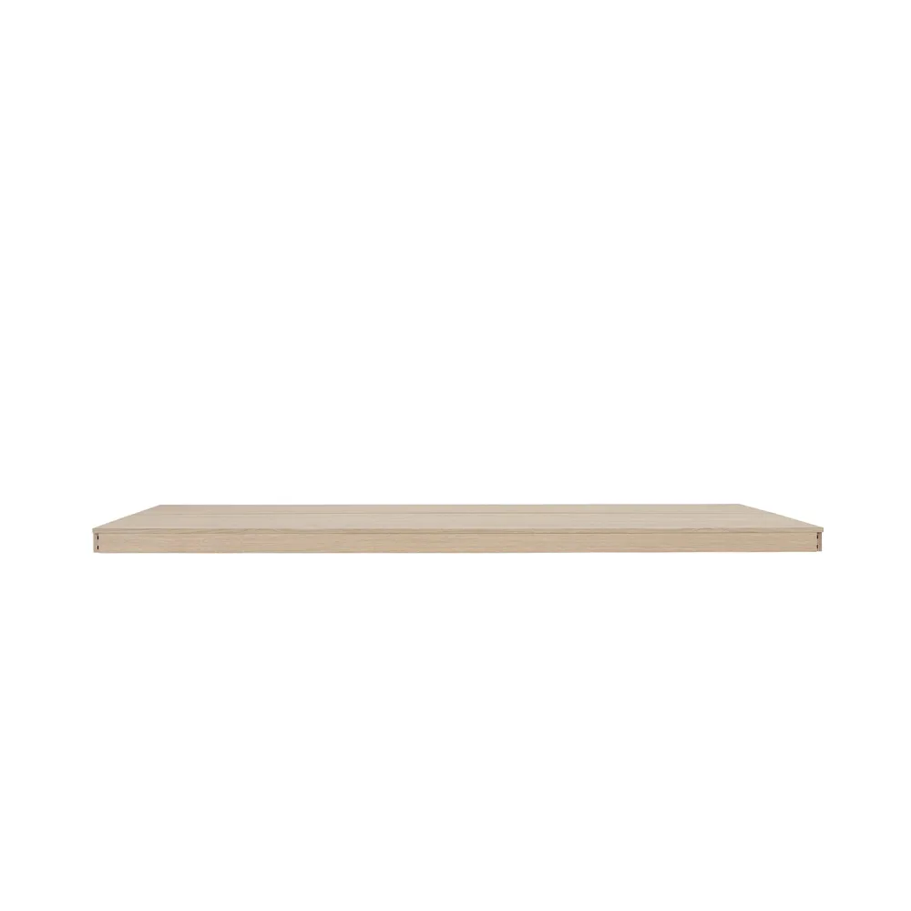 Linear System Middle Module bord, Oak veneer-Oak Muuto