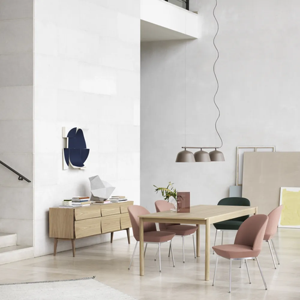 Linear Wood matbord, Oak 260 cm Muuto