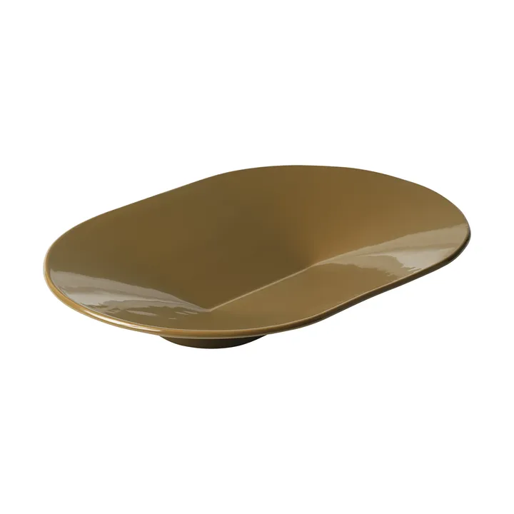 Mere skål 52x36 cm - Brown Green - Muuto