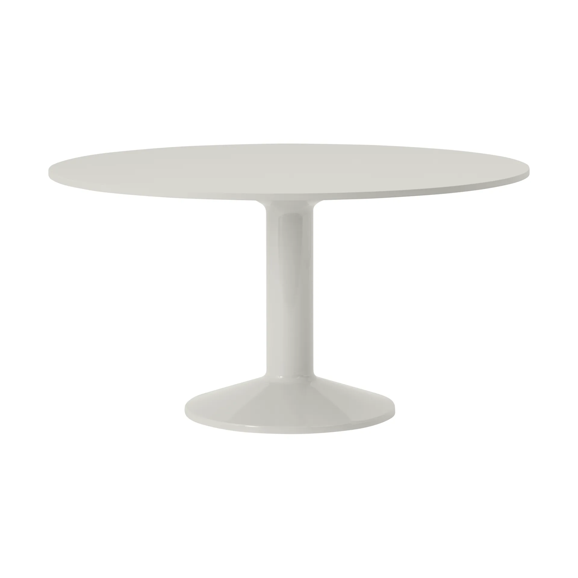 Midst pelarbord, Grey linoleum-grey, Ø140 cm Muuto
