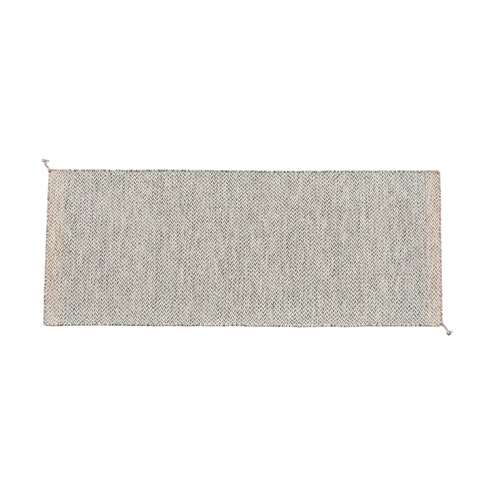 Ply matta 80x200 cm - Black-white - Muuto