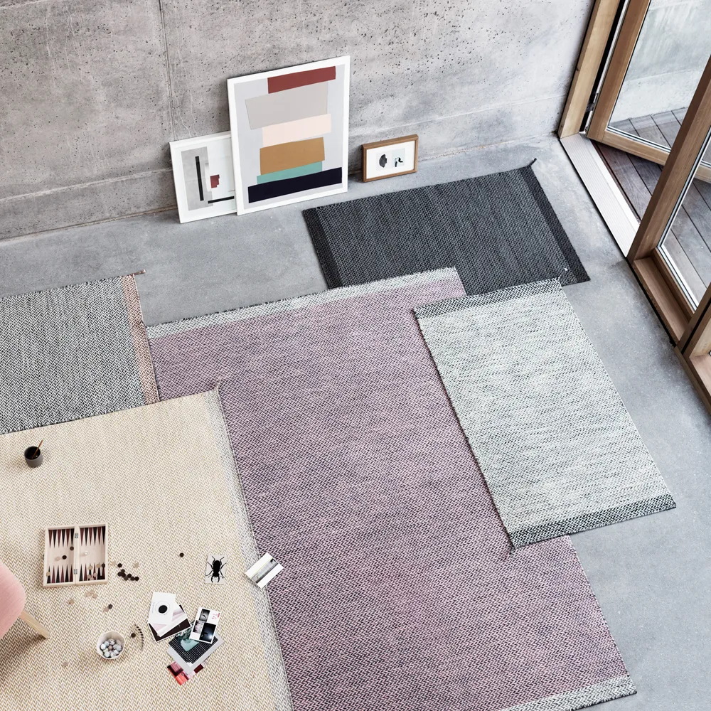 Ply ullmatta 170x240 cm, Burnt orange Muuto