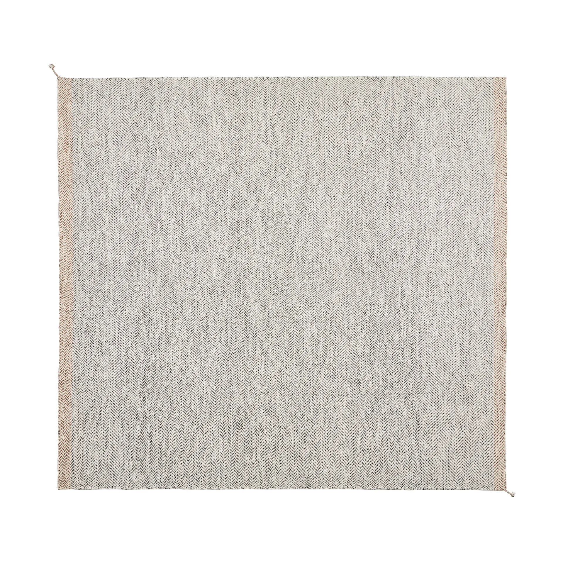 Ply ullmatta 280x280 cm, Black-white Muuto