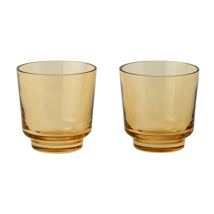 Raise glas 20 cl 2-pack - Burnt orange - Muuto
