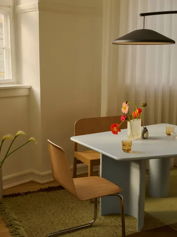 Re-norm matbord - Light blue, 130x120 cm - Muuto
