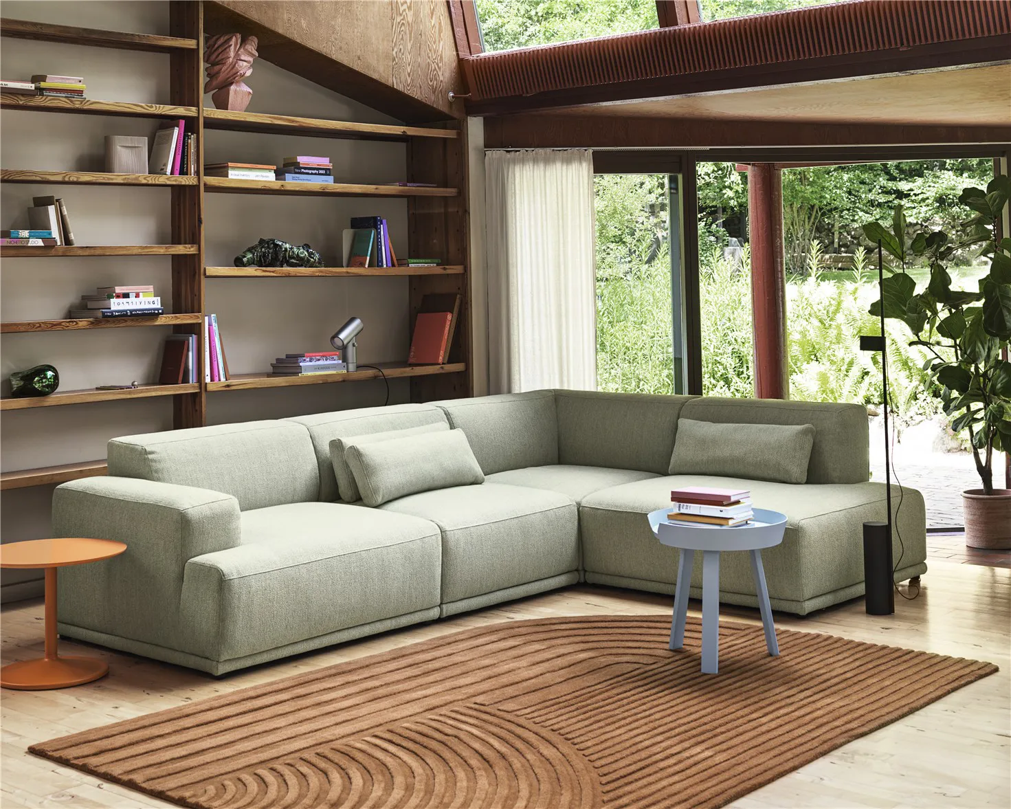 Relevo matta 170x240 cm, Burnt orange Muuto