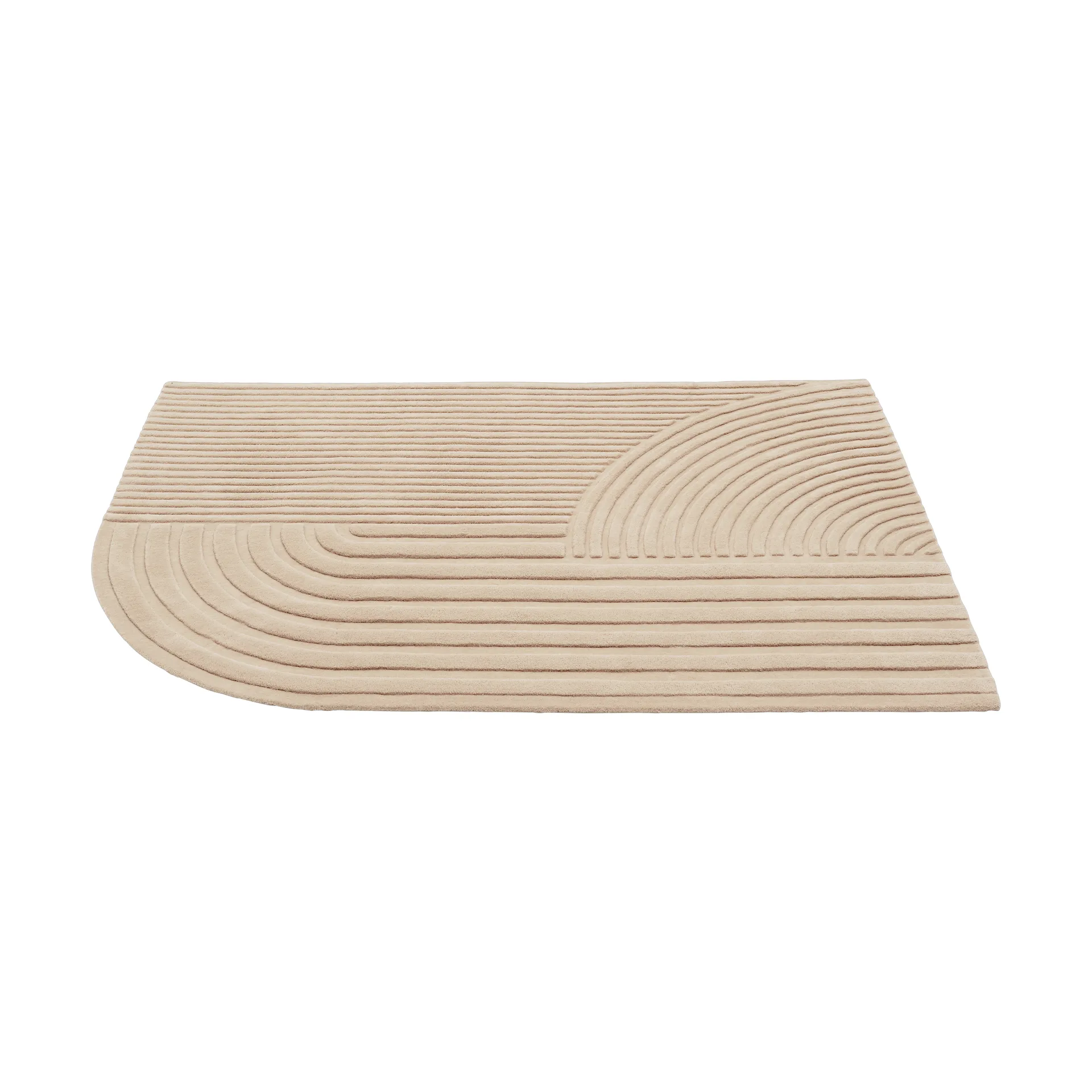Relevo matta 170x240 cm, Light rose Muuto
