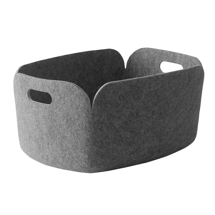 Restore förvaringskorg - Ljusgrå - Muuto