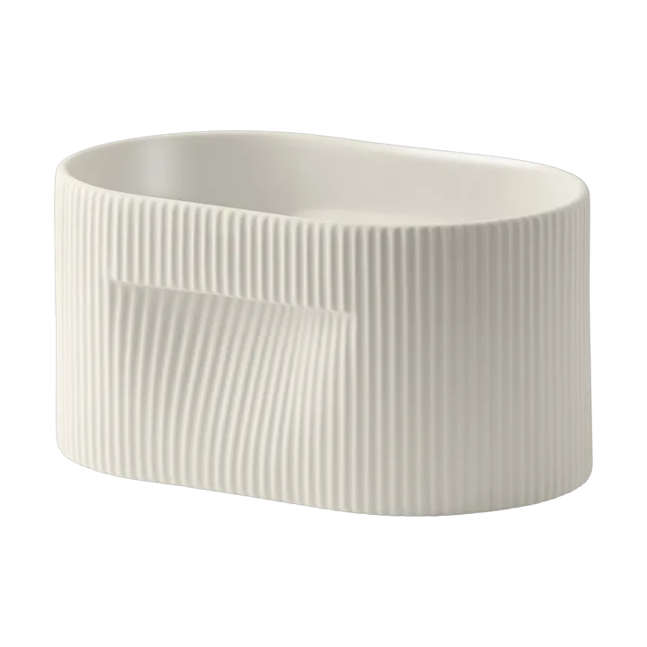 Ridge kruka 13 cm - Off-white - Muuto