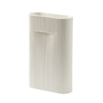 Ridge vas 35 cm - Off white - Muuto