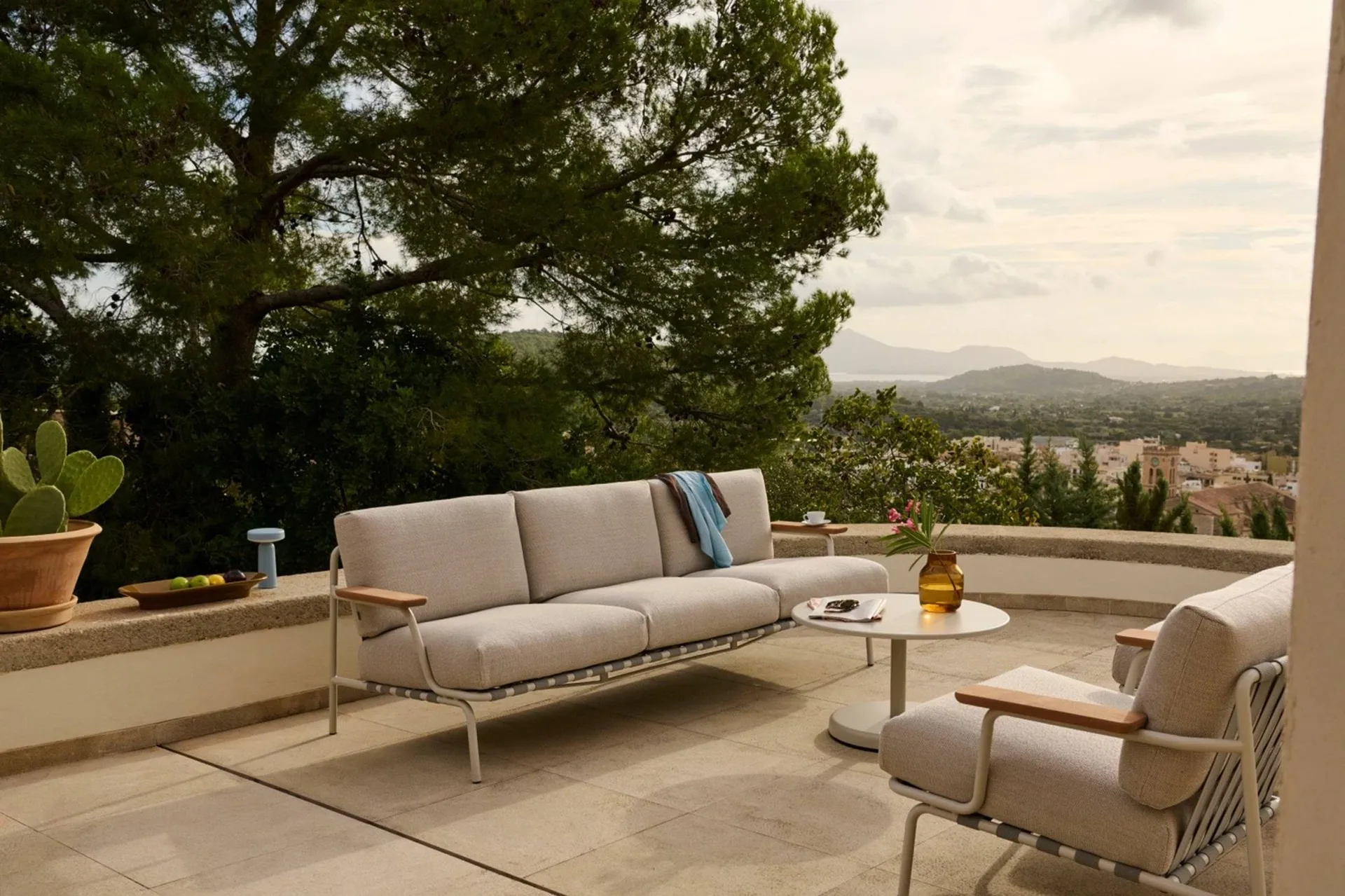 Settle 3-sits soffa, Laze 1 Grey Muuto