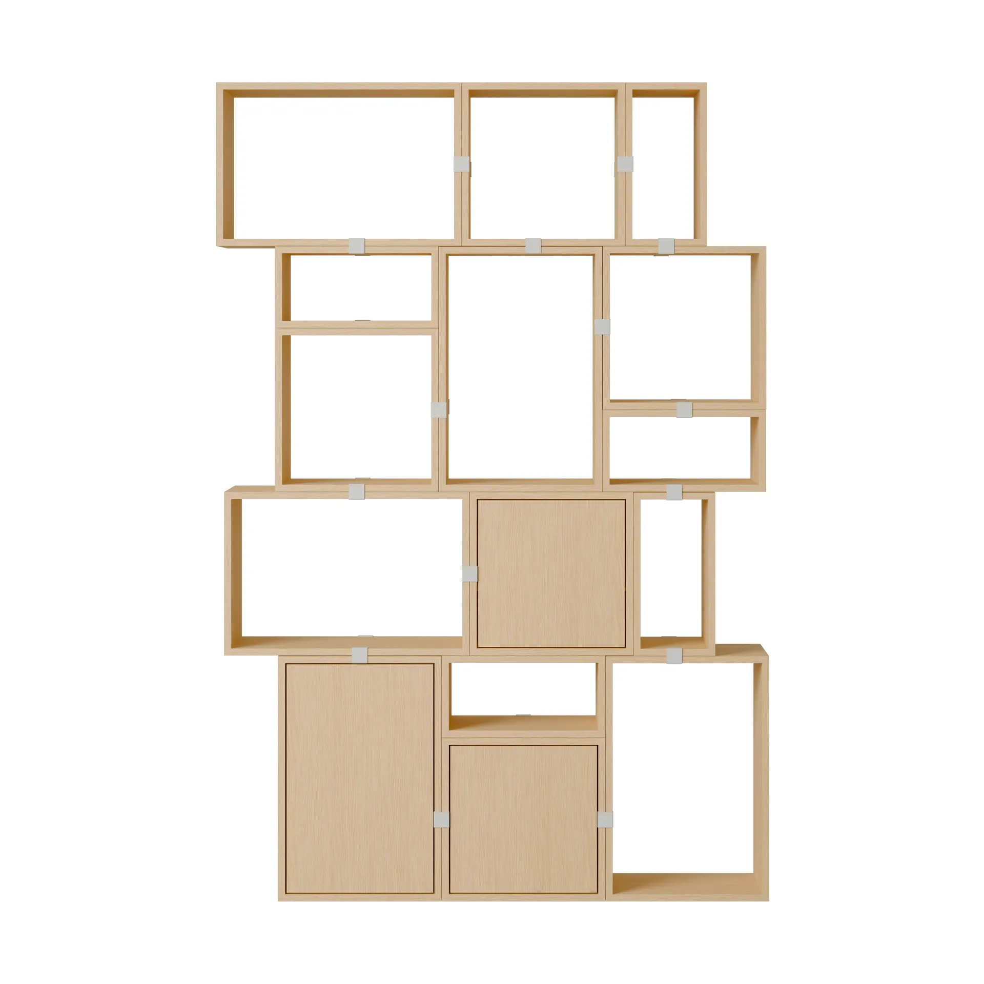 Stacked förvaringssystem bokhylla konfiguration 2, Ek Muuto