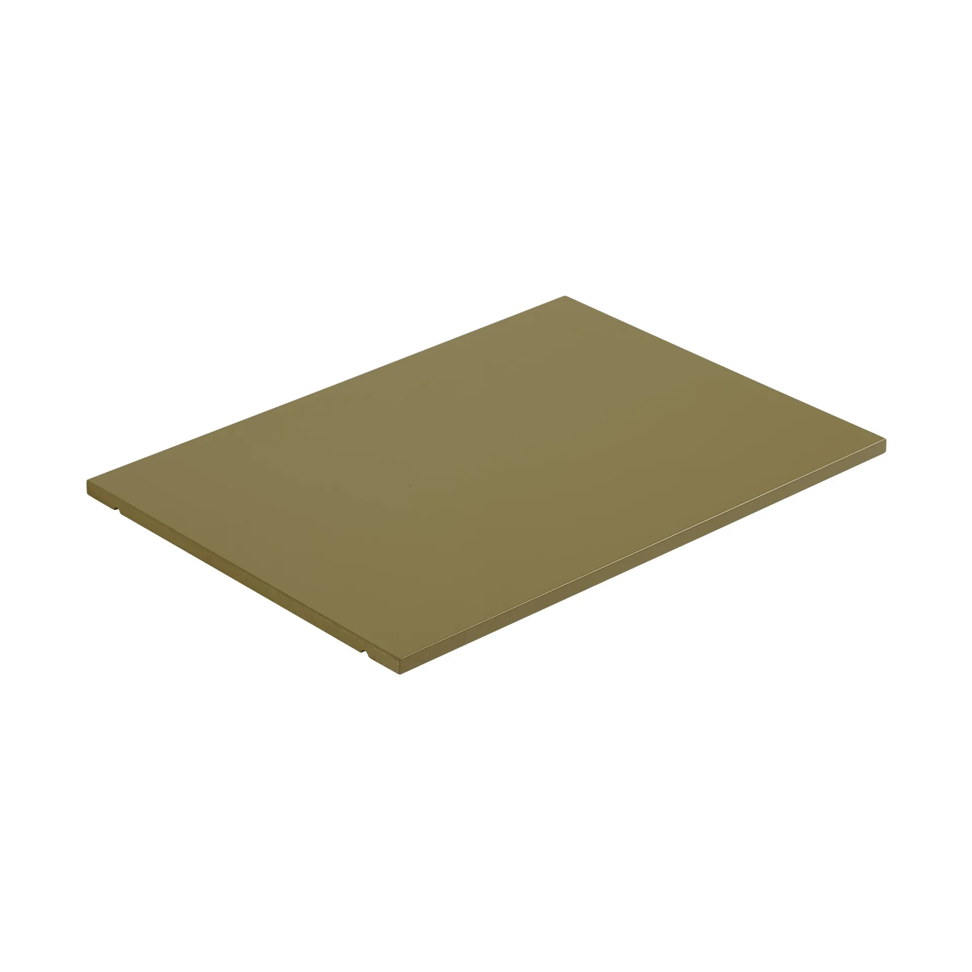 Stacked förvaringssystem hylla 39,7x28,7 cm, Brown green Muuto