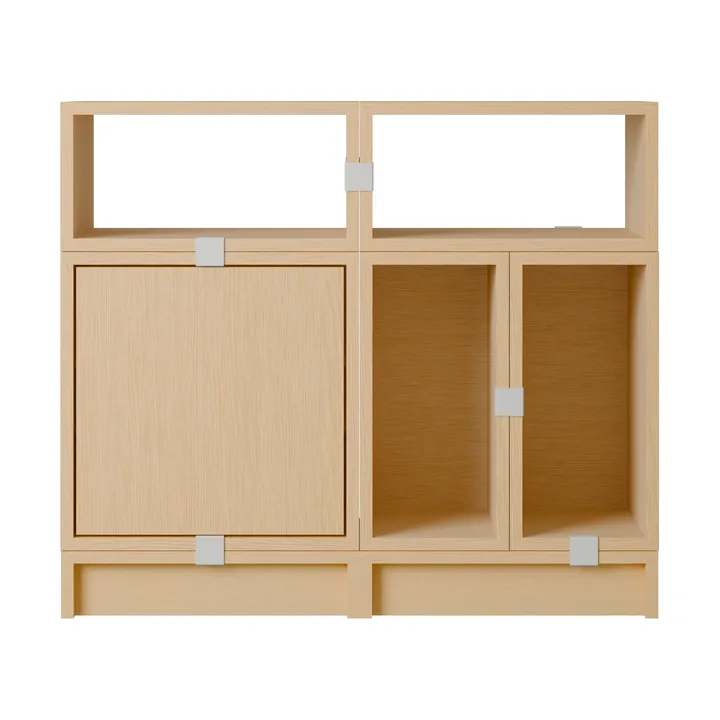 Stacked förvaringssystem kontor konfiguration 5 - Ek - Muuto