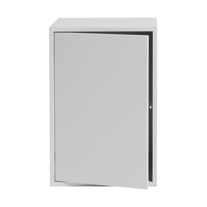 Stacked förvaringssystem med dörr large - Grey - Muuto