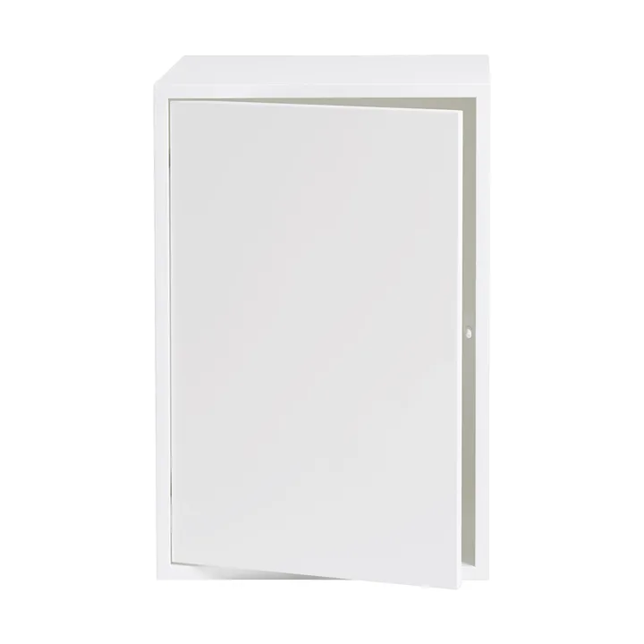Stacked förvaringssystem med dörr large - White - Muuto