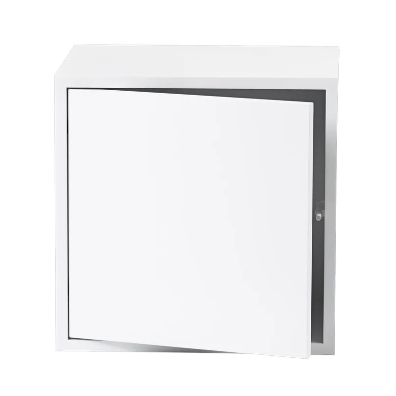 Stacked förvaringssystem med dörr medium, White Muuto