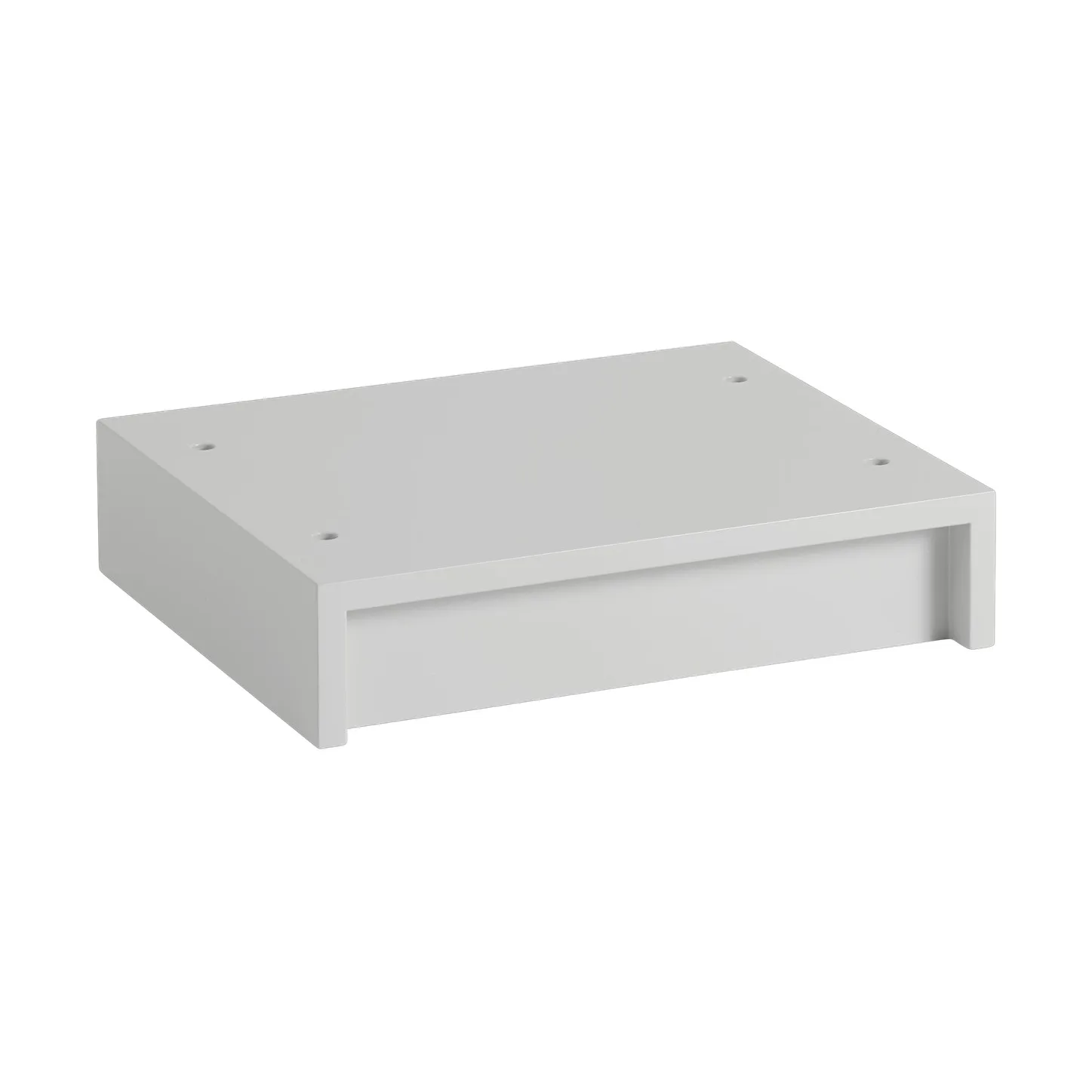 Stacked förvaringssystem plinth 43,5x35 cm, Grey Muuto