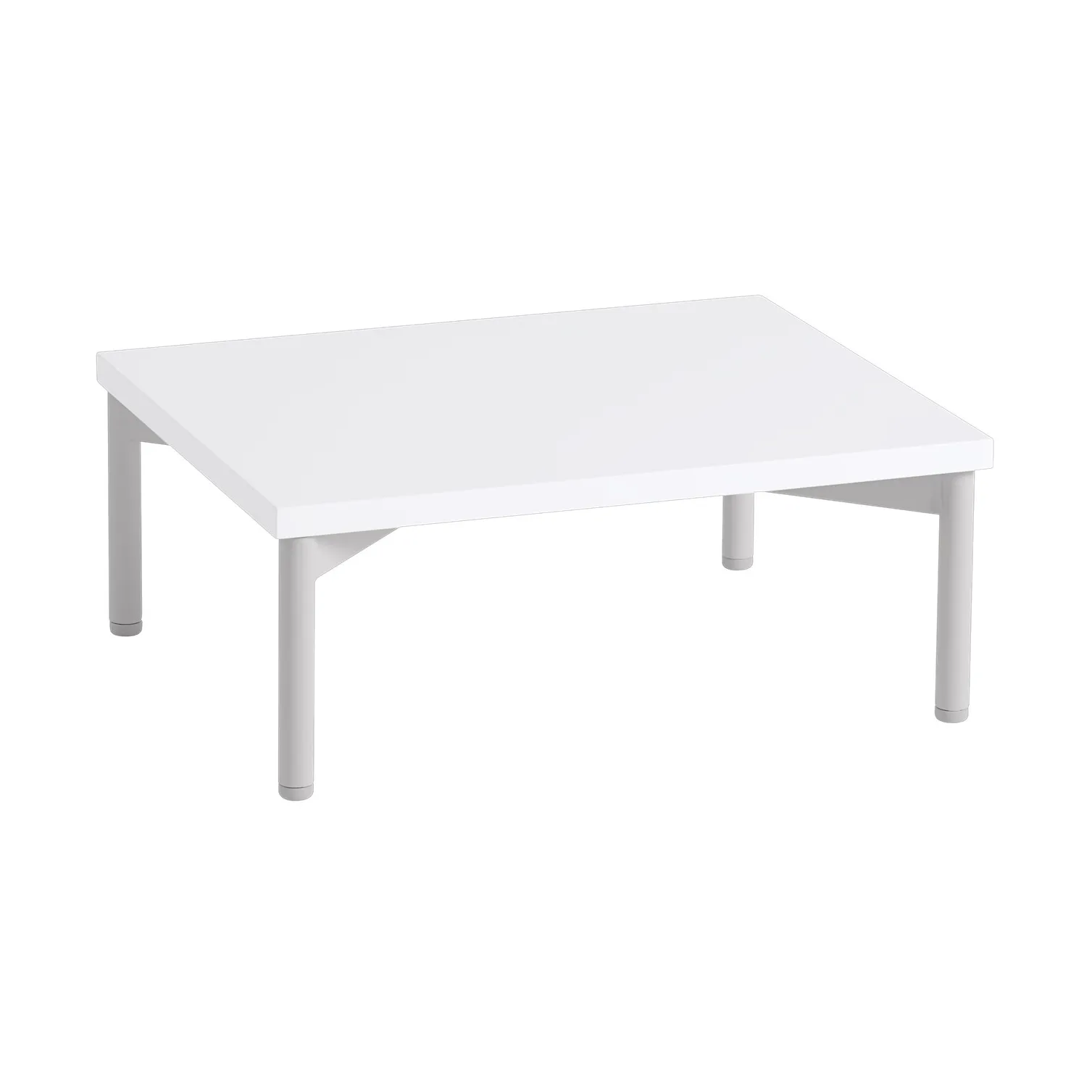Stacked förvaringssystem podium tube base 43,5x35 cm, White-grey Muuto