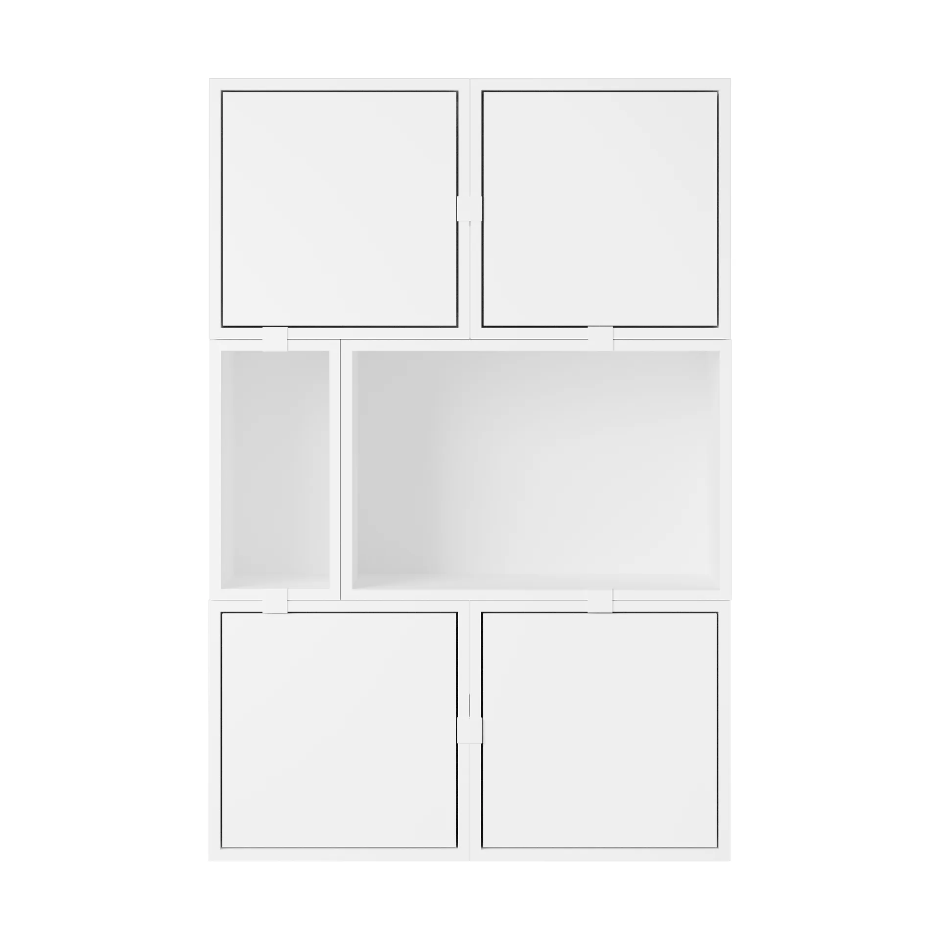 Stacked förvaringssystem sideboard konfiguration 4, White Muuto