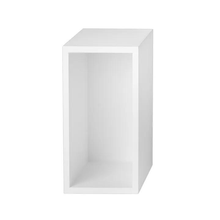 Stacked förvaringssystem small med ryggskiva - White - Muuto